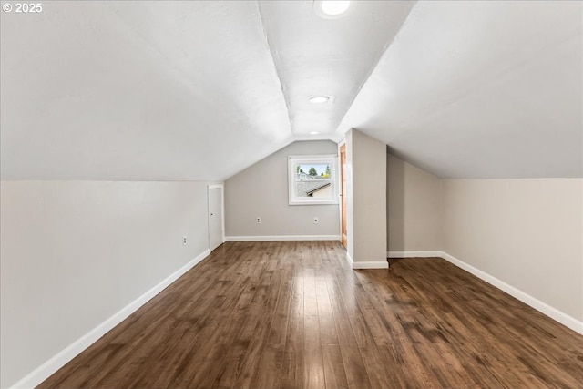 4004 SE 97th, Portland, OR 97266 - bonus room featuring wood finished floors, lofted ceiling, and baseboards