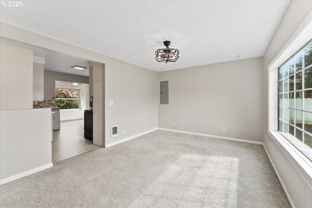 4004 SE 97th, Portland, OR 97266 - unfurnished room featuring light carpet, baseboards, and electric panel