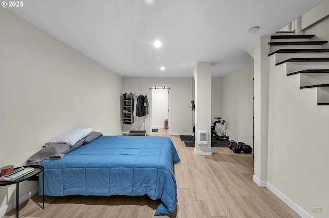 50 Cervantes Cir, Lake Oswego, OR 97035 - bedroom featuring light wood finished floors and recessed lighting