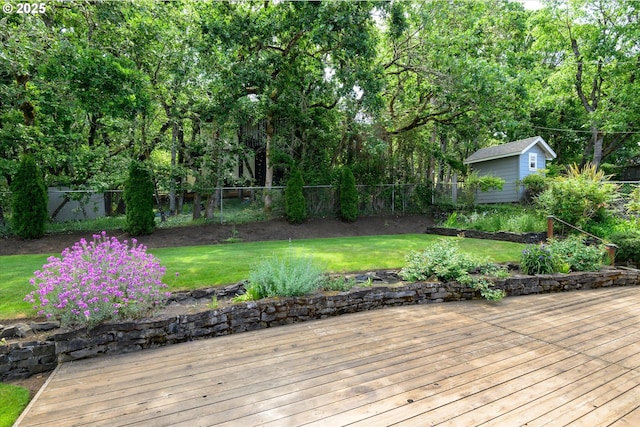 3985 Donald St, Eugene, OR 97405 - deck with an outbuilding