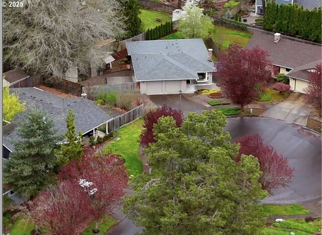 drone / aerial view