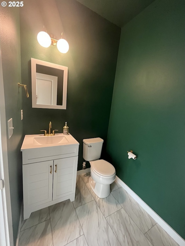 7417 N 92nd Ave, Camas, WA 98607 - bathroom featuring vanity and marble look tile flooring
