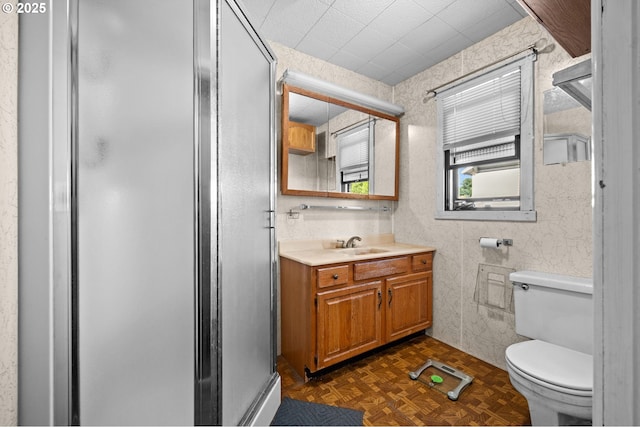 39005 Sandy Heights St, Sandy, OR 97055 - bathroom with a shower stall and vanity