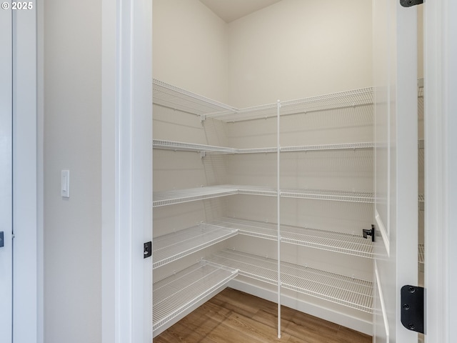 view of pantry