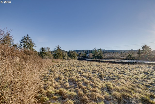 exterior space featuring a rural view