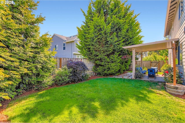 8326 SW Oak St, Portland, OR 97223 - fenced backyard featuring a patio