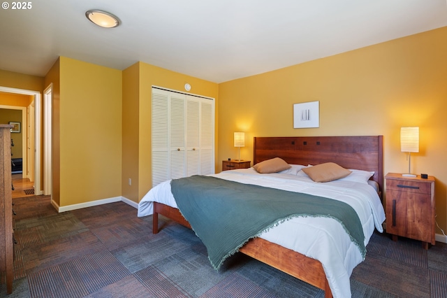 3116 SE 74th Ave, Portland, OR 97206 - carpeted bedroom with a closet and baseboards