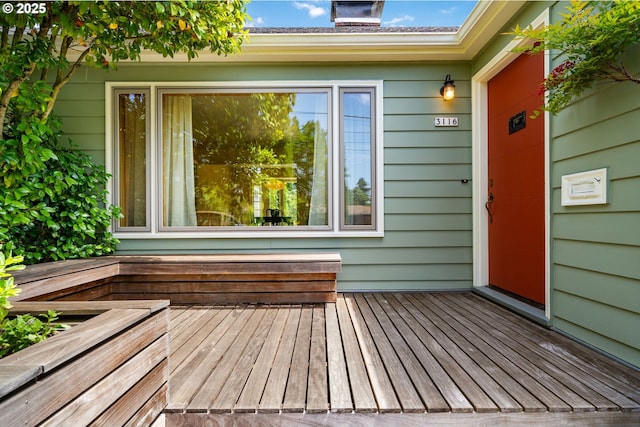 3116 SE 74th Ave, Portland, OR 97206 - view of deck
