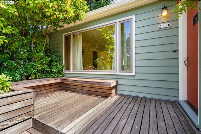 3116 SE 74th Ave, Portland, OR 97206 - view of wooden deck