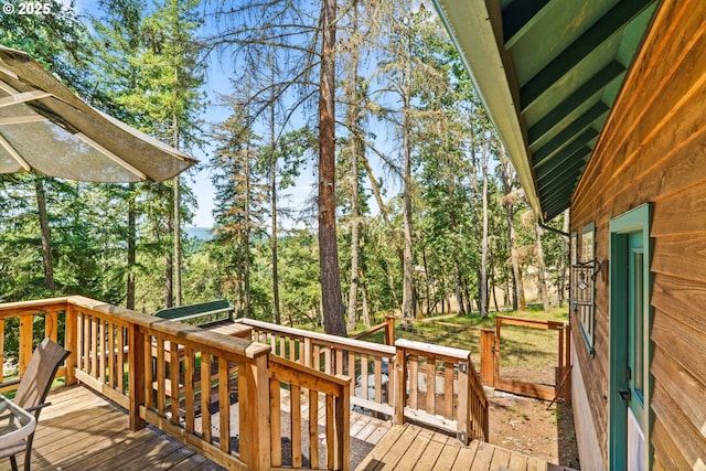 770 N Moss St, Lowell, OR 97452 - view of deck