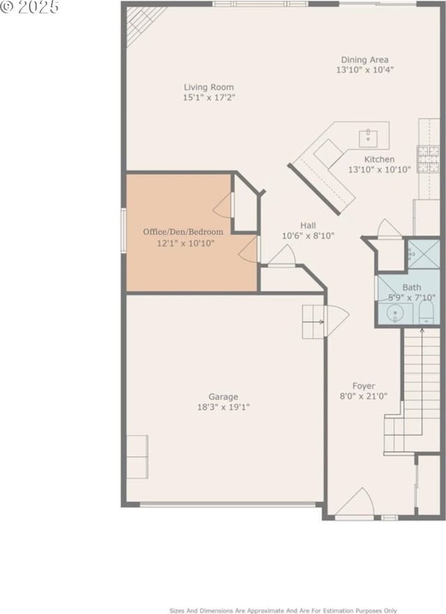 51568 SW S Fork Loop, Scappoose, OR 97056 - floor plan / room layout