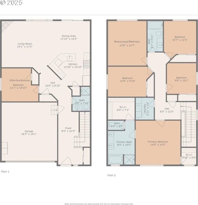 51568 SW S Fork Loop, Scappoose, OR 97056 - floor plan / room layout