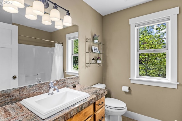 3946 SW Coronado St, Portland, OR 97219 - bathroom featuring vanity and curtained shower