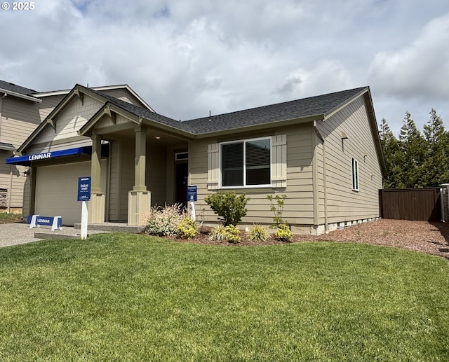 2484 SE Teal Ave, Gresham, OR 97080 - view of front facade featuring a garage and driveway