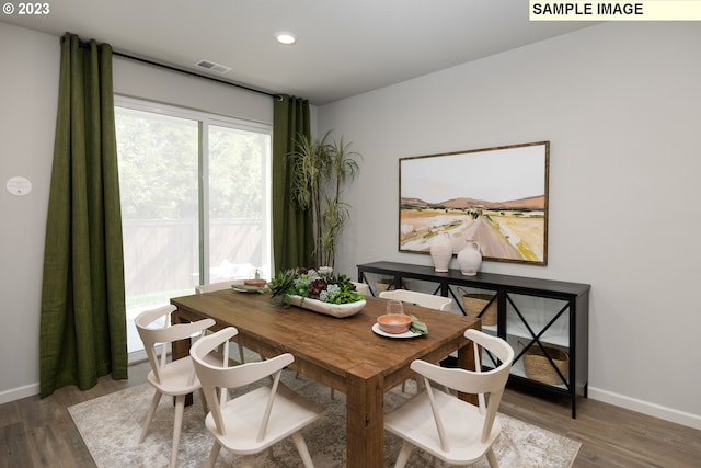 2484 SE Teal Ave, Gresham, OR 97080 - dining space featuring wood finished floors and baseboards