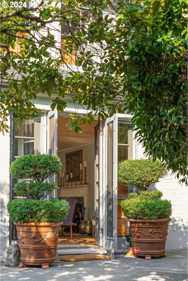 view of property entrance