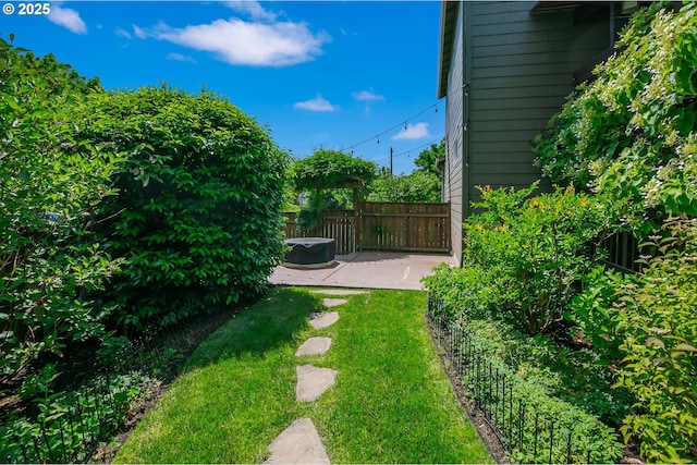13577 SE Kisor Ct, Happy Valley, OR 97086 - view of yard featuring a patio