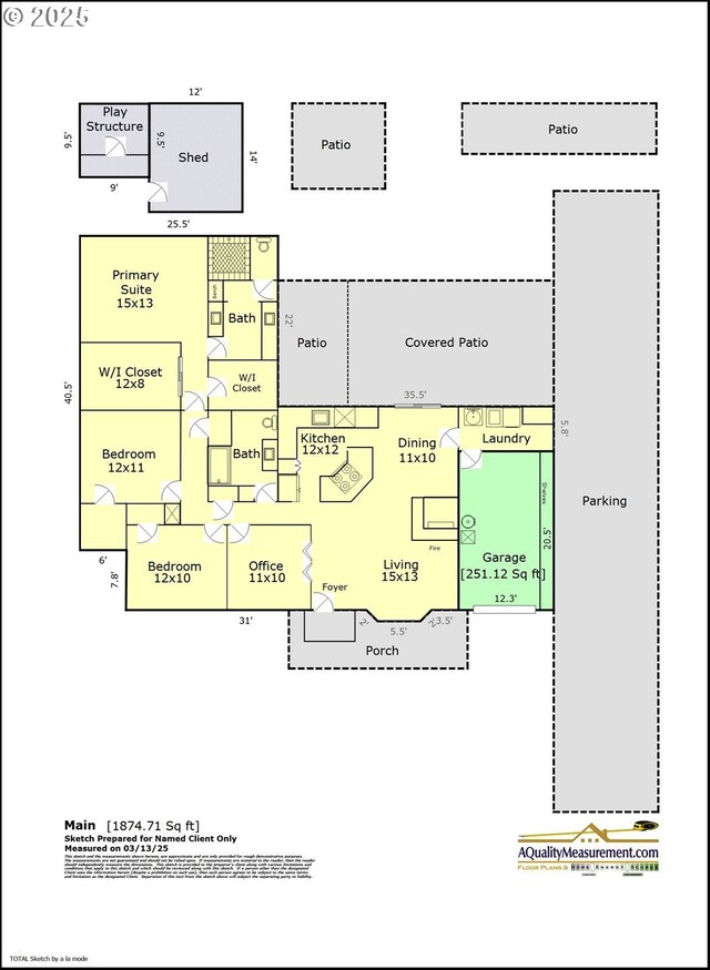 view of layout