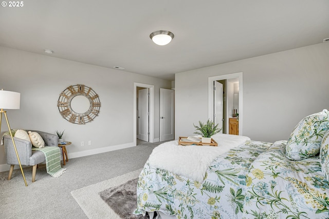 3985 SE Lostine Ln, Hillsboro, OR 97123 - bedroom featuring carpet, baseboards, and ensuite bathroom