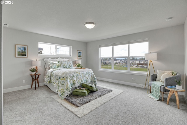 3985 SE Lostine Ln, Hillsboro, OR 97123 - carpeted bedroom with baseboards and a textured ceiling