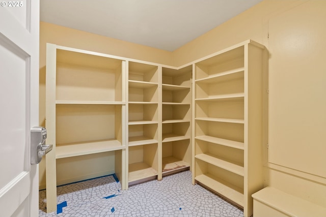 view of pantry