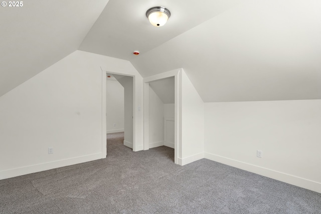 48438 E Meadow Way, Oakridge, OR 97463 - additional living space with carpet flooring and lofted ceiling