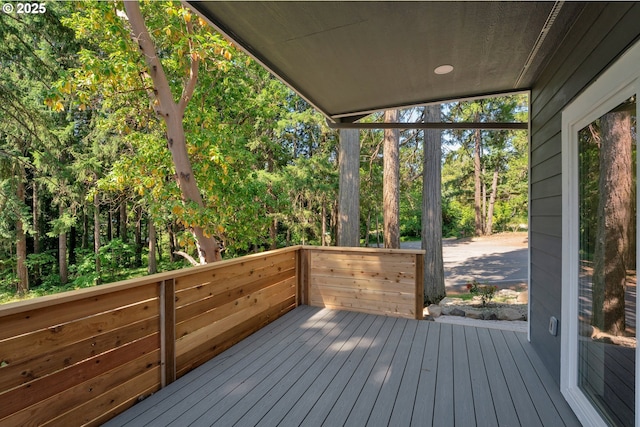 48438 E Meadow Way, Oakridge, OR 97463 - view of wooden terrace
