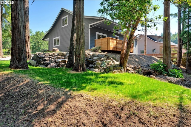 48438 E Meadow Way, Oakridge, OR 97463 - back of house