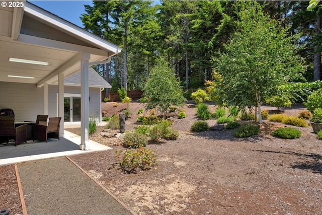 83591 Sauter Dr, Florence, OR 97439 - view of yard with a patio area and french doors