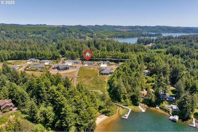 83591 Sauter Dr, Florence, OR 97439 - aerial view of a forest and a nearby body of water