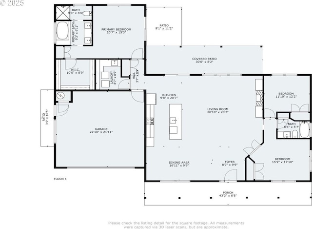 83591 Sauter Dr, Florence, OR 97439 - view of floor plan / room layout
