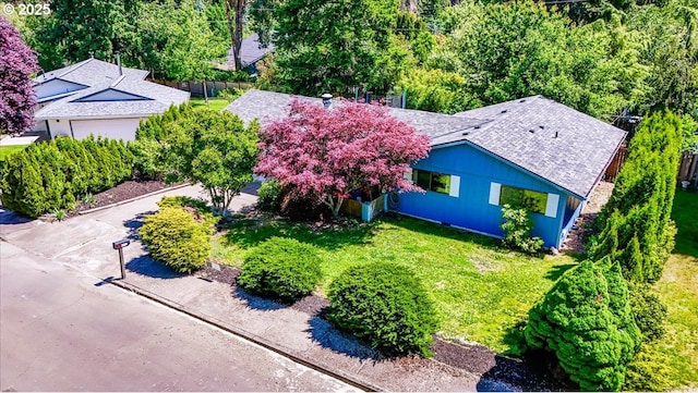 9532 SW Whitford Ln, Beaverton, OR 97008 - view from above of property