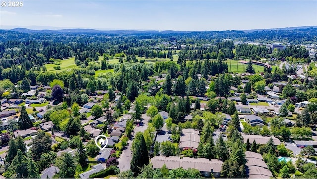 9532 SW Whitford Ln, Beaverton, OR 97008 - aerial perspective of suburban area featuring a forest
