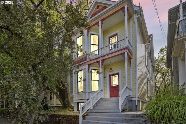 1817 SE 12th Ave, Portland, OR 97214 - victorian-style house with a balcony and covered porch