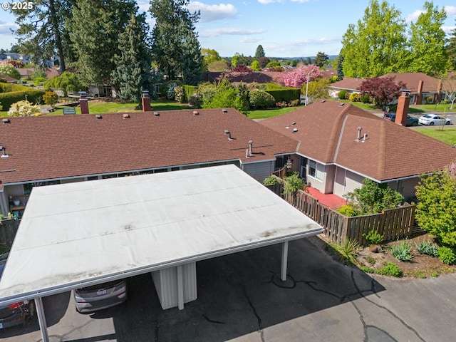 drone / aerial view