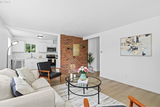 3235 SE 69th Ave, Portland, OR 97206 - living room with light wood finished floors