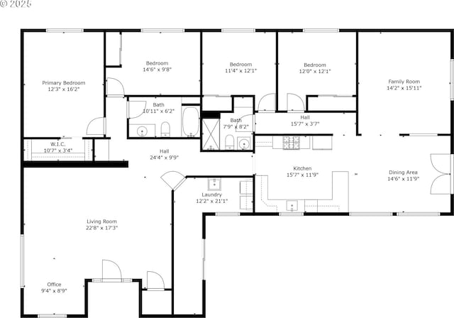 190 Walnut St, Myrtle Creek, OR 97457 - home floor plan