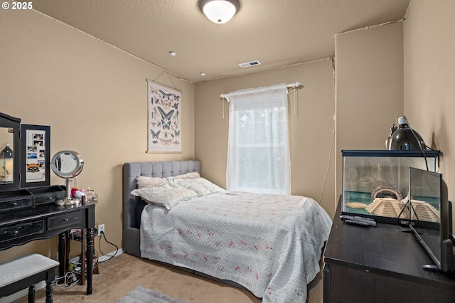 17011 SW Red Leaf Pl, Sherwood, OR 97140 - bedroom featuring a textured ceiling and carpet