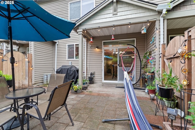 17011 SW Red Leaf Pl, Sherwood, OR 97140 - view of patio featuring fence and area for grilling