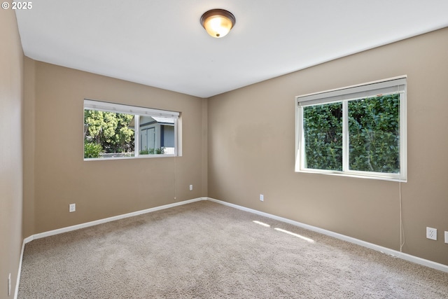1013 NE Birchwood Dr, Hillsboro, OR 97124 - spare room with carpet floors, a healthy amount of sunlight, and baseboards