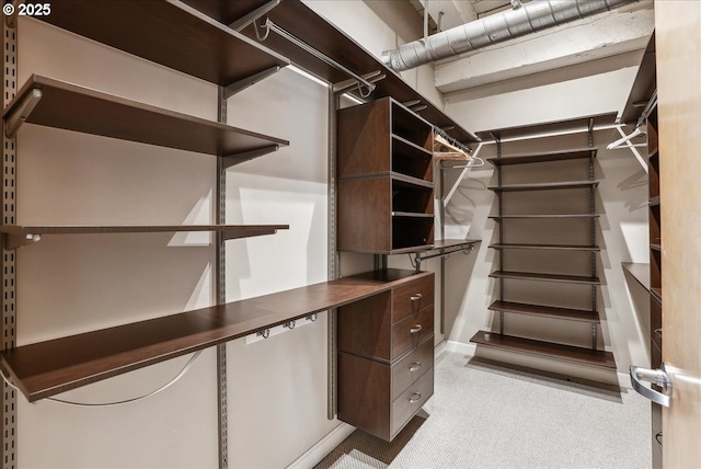 416 NW 13th Ave Unit 206, Portland, OR 97209 - walk in closet featuring light carpet