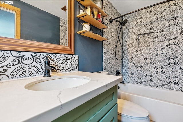 108 Watts Ave, Cascade Locks, OR 97014 - bathroom with vanity and bathtub / shower combination