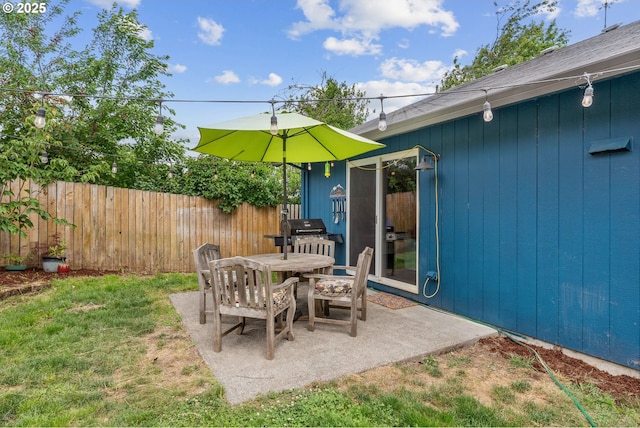 108 Watts Ave, Cascade Locks, OR 97014 - view of patio / terrace featuring area for grilling