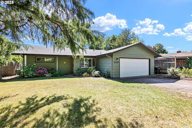 3370 Alder St, Eugene, OR 97405 - ranch-style house featuring driveway and an attached garage