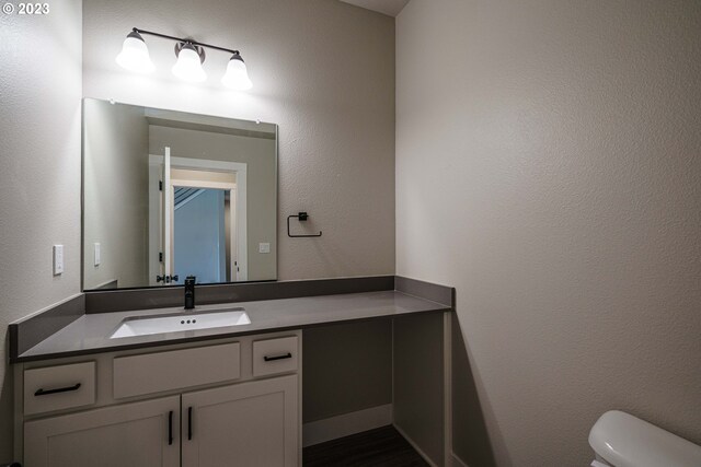 304 N Bridgeton Rd, Portland, OR 97217 - half bath featuring toilet and vanity