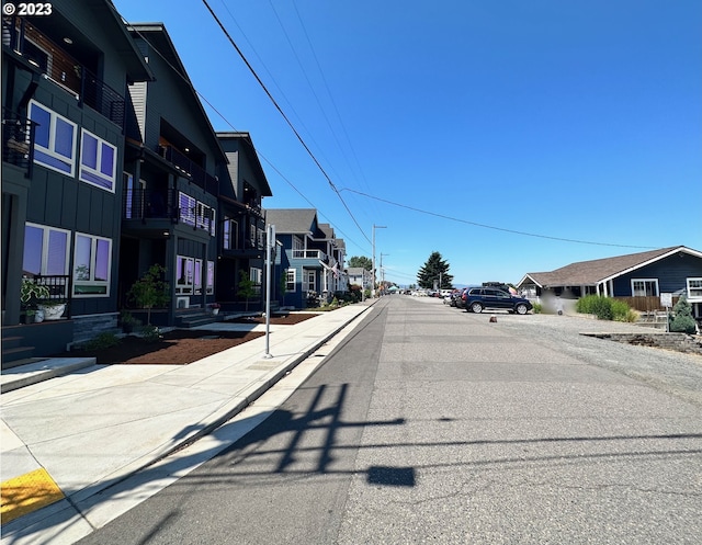 304 N Bridgeton Rd, Portland, OR 97217 - view of asphalt street featuring a residential view, curbs, and sidewalks
