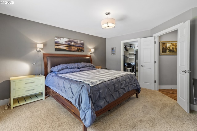 703 NW 94th St, Vancouver, WA 98665 - bedroom with light carpet, a closet, and a spacious closet