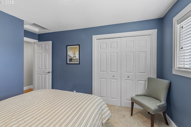 703 NW 94th St, Vancouver, WA 98665 - carpeted bedroom with a closet and baseboards