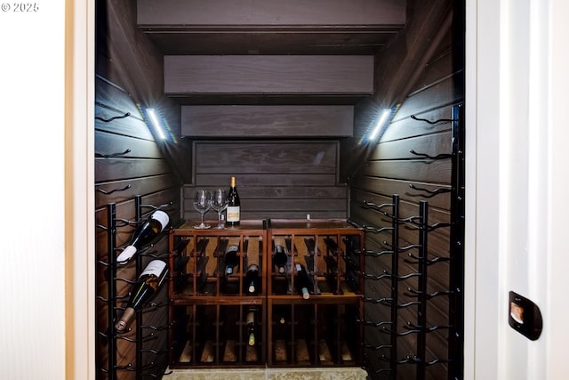703 NW 94th St, Vancouver, WA 98665 - wine area with wood walls