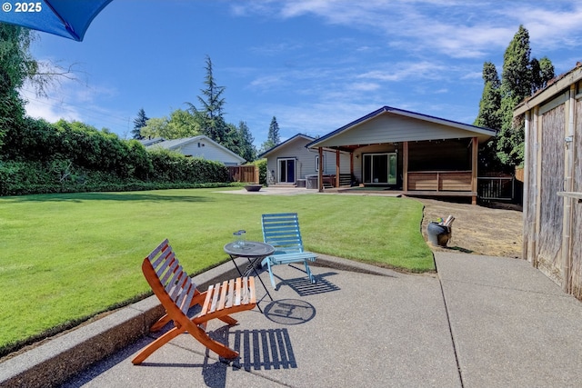 703 NW 94th St, Vancouver, WA 98665 - view of yard featuring a patio